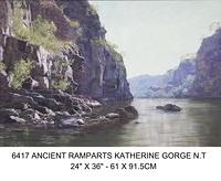 6417 Ancient Ramparts Katherine Gorge Nt61 X 915 Cm