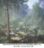 Peace And Majesty Mt Drummer Area Vic1219 X 1219 Cm
