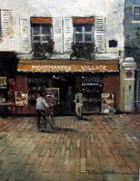 Peter Fennell Montmartre Village Sold