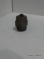 17 Brass Copper Oriental Container With Lid
