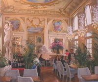 Bill Caldwell 50 X 36 Cmmusee Dorsay Restaurant Parissold