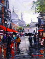 Maryanne Holmesmontmartre Paris - Oil Sold